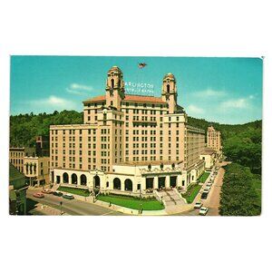 Vintage Arlington Hotel Bath Postcard Hot Springs Arkansas 1970 Tourism Roadside